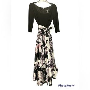 R & M Collections formal dress! 3/4 length sleeves, Size 12